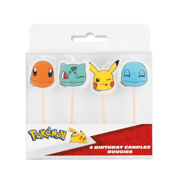 Buy Pokemon Birthday Cake Candle Picks (4 Count) – Pikachu & Friends for only $5.39 by Unique