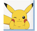 Buy Pokémon™ Party Pikachu Disposable 5" Paper Beverage Napkins – 16 Ct for only $3.99 by Unique