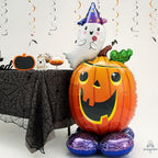 Buy Pumpkin And Ghost 56" Airloonz Foil Balloon for only $19.99 by Anagram