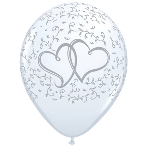 Buy Qualatex 11" Entwined Hearts (6ct) for only $7.99 byQualatex Balloons
