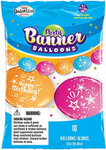 Buy Qualatex 12" Multicolor Happy Birthday Party Banner Balloons 10ct for only $5.69 byPioneer Balloons