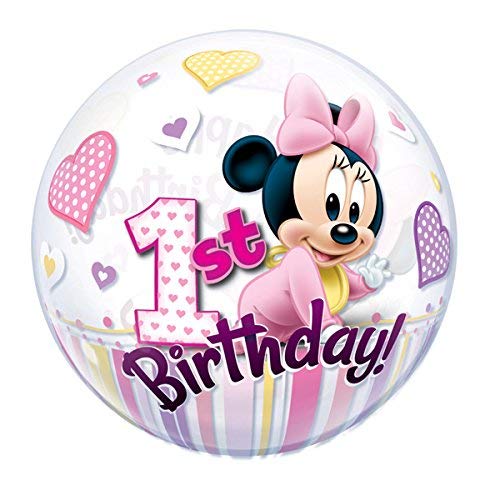Buy Qualatex 22" Minnie Mouse 1st Birthday Bubble Balloon for only $8.54 byAnagram