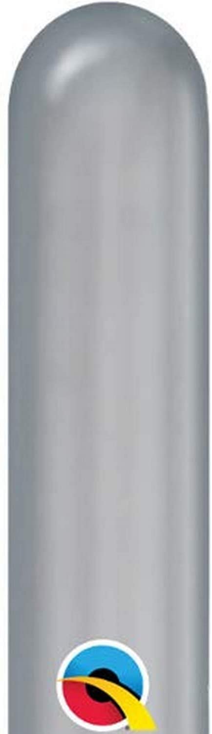 Buy  Qualatex 260Q Chrome Silver Latex Balloons 100ct for only $24.99 by Qualatex Balloons