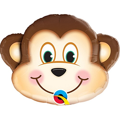 Buy Qualatex 35" Mischievous Monkey Jumbo Mylar Balloon for only $9.99 by Qualatex Balloons