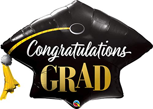 Buy Qualatex 41" Congratulations Grad Stars Foil Balloon for only $12.99 by Qualatex Balloons