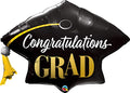 Buy Qualatex 41" Congratulations Grad Stars Foil Balloon for only $12.99 by Qualatex Balloons