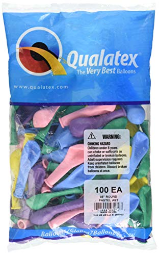Buy Qualatex 5" Assorted Pastel Latex Balloons 100ct for only $14.99 by Qualatex Balloons