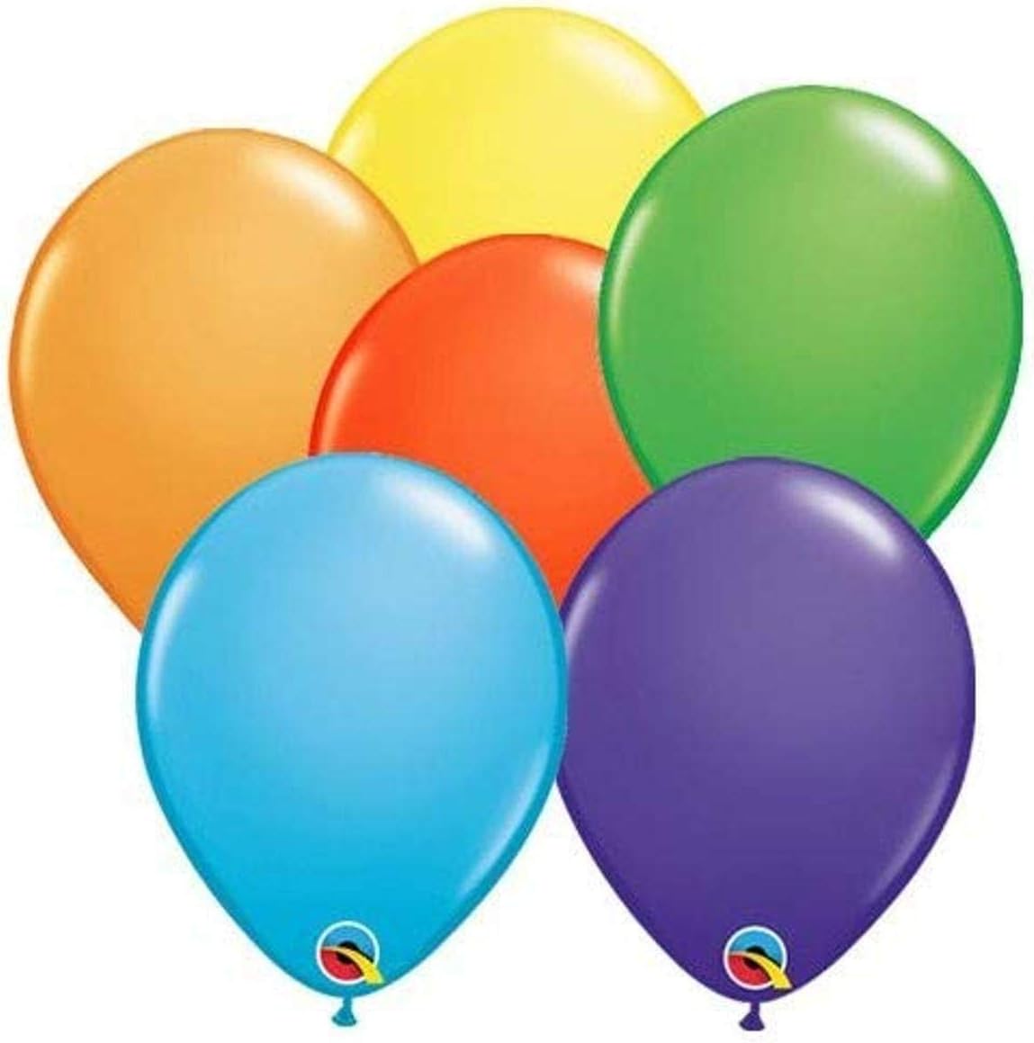 Buy Qualatex 5" Round Latex Balloons Rainbow Assortment 100ct for only $10.60 byQualatex Balloons