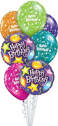 Buy Qualatex Box 7-Piece Balloon Bouquet, Birthday Party for only $12.34 byPartyMate