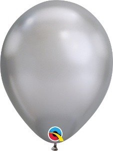 Buy Qualatex Chrome Silver 11" Latex Balloons 25ct for only $14.99 byQualatex Balloons