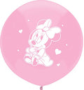 Buy Qualatex Officially Licensed Disney Round Latex Balloons, 17-Inch, Baby Minnie for only $7.99 by[product_brand]