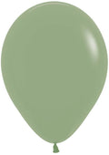 Sempertex 5" Deluxe Eucalyptus Light Green Latex Balloons (100 count)