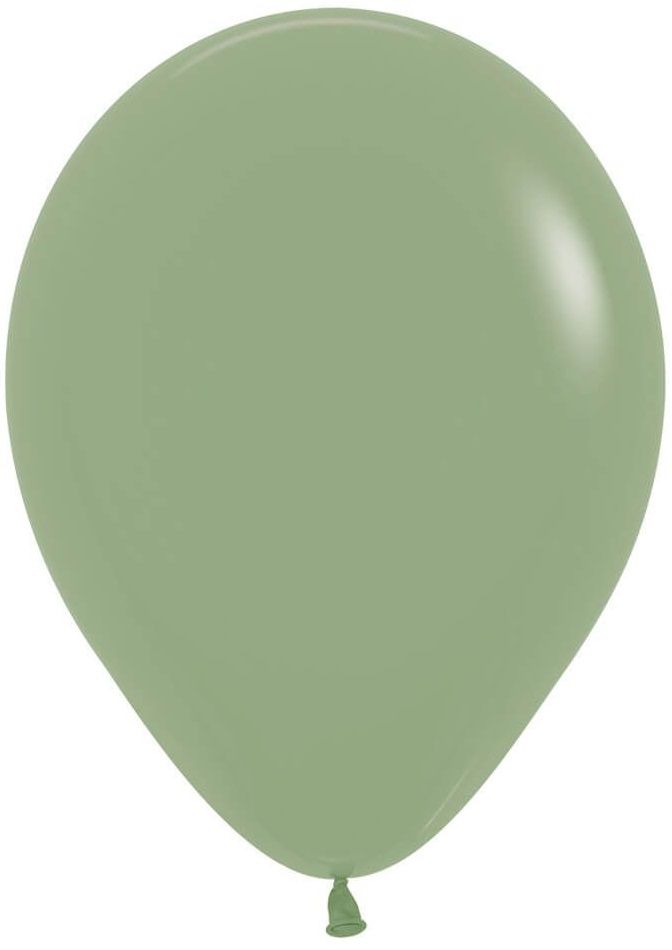 Sempertex 5" Deluxe Eucalyptus Light Green Latex Balloons (100 count)