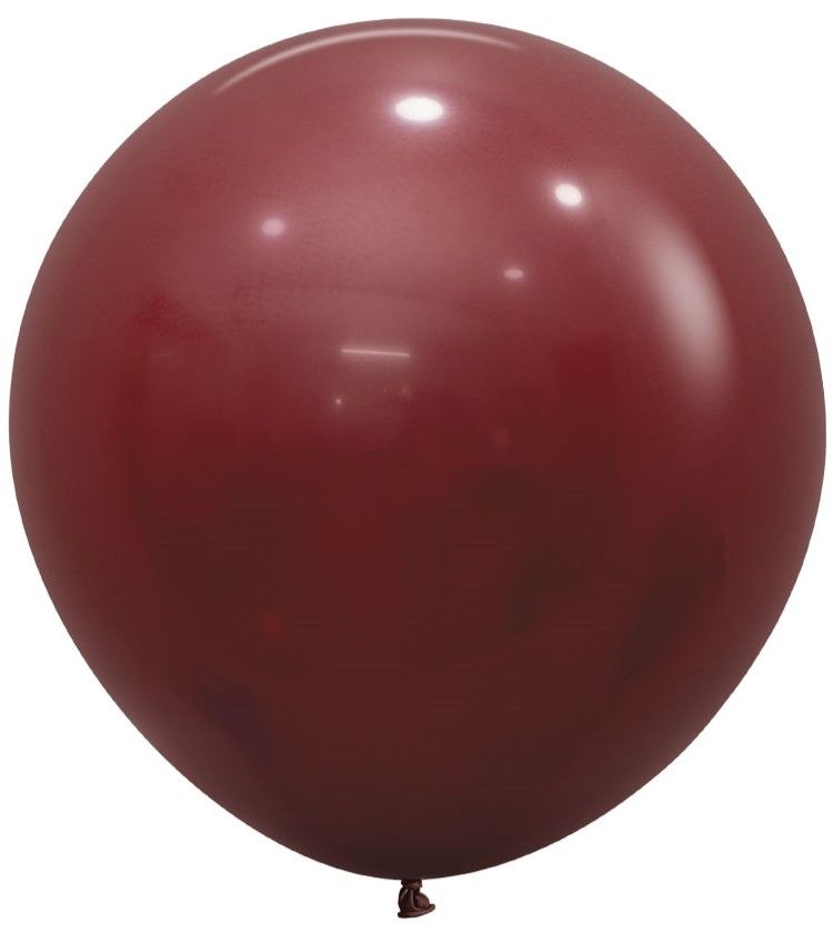 Sempertex 24" Deluxe Merlot Latex Balloons (10 count)