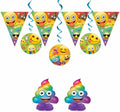 Buy Rainbow Fun Emoji Party Decorating Kit, 7pc for only $7.99 by Unique