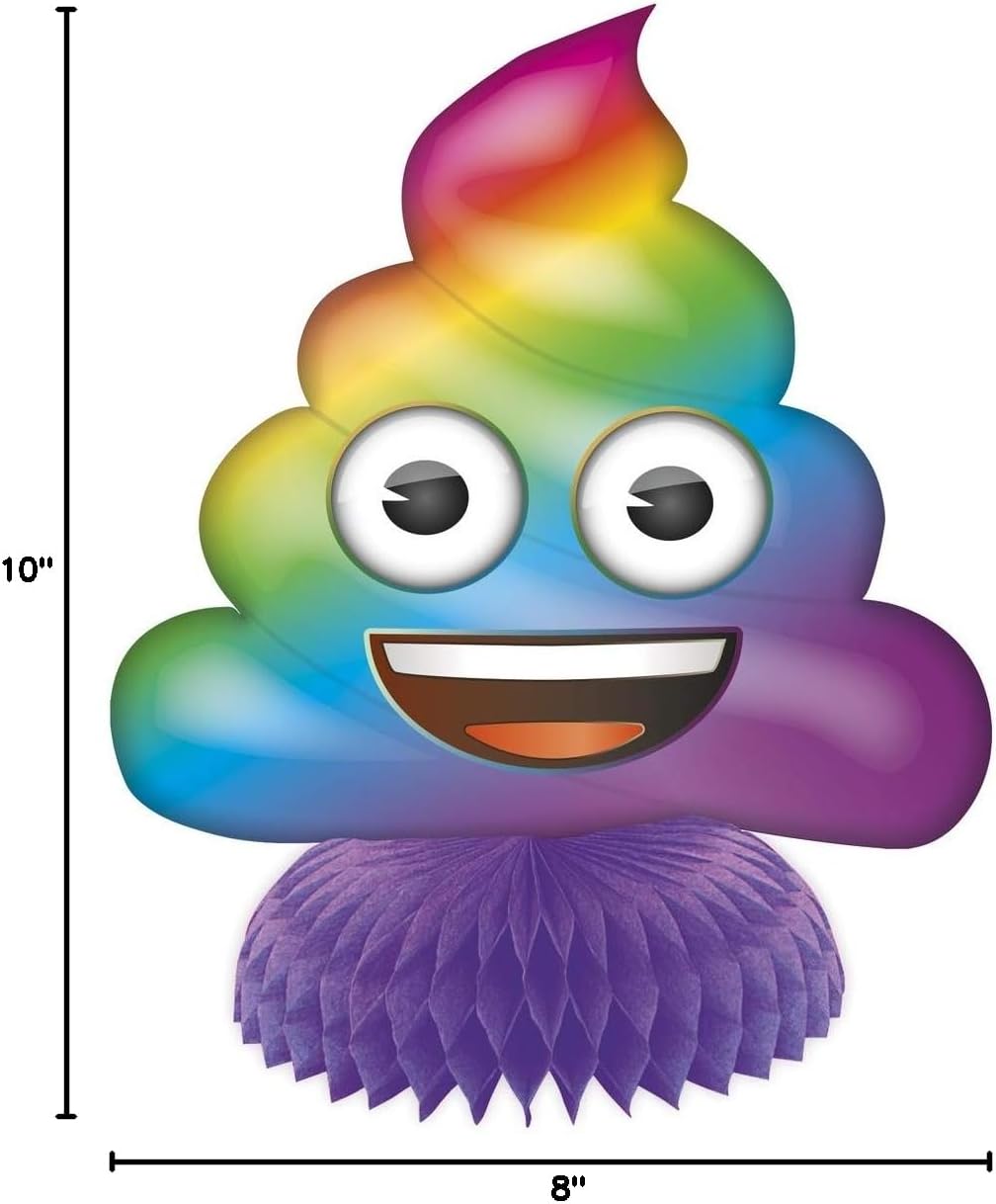 Buy Rainbow Fun Emoji Party Decorating Kit