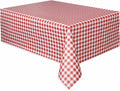 Buy Red Gingham Rectangular 54" x 108" Plastic Table Cover  for only $5.99 by Unique