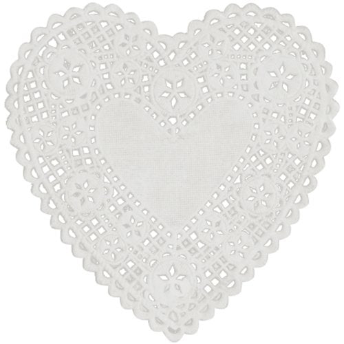 Buy Royal Lace 6" White Lace Heart Paper Doilies for only $4.79 byRoyal Lace