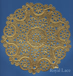 Buy Royal Lace Medallion 10" Gold Round Foil Paper Doilies for only $4.79 byRoyal Lace