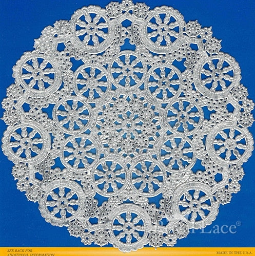 Buy Royal Lace Medallion 6" Silver Round Foil Paper Doilies (18 count) for only $4.79 byRoyal Lace