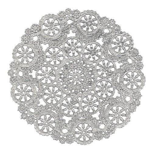Buy Royal Lace Medallion 8" Silver Round Foil Paper Doilies for only $4.79 byRoyal Lace