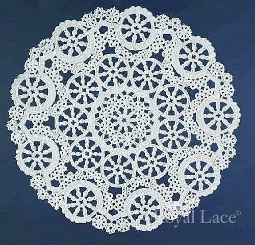 Buy Royal Lace Medallion 8" White Round Lace Paper Doilies for only $4.79 byRoyal Lace