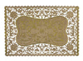 Buy  Royal Rectangular Foil Placemats, 9.75" x 14.5" Inches, Gold, Pack of 6 for only $10.39 byRoyal Lace