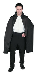 Buy Rubie's Adult 45" Satin Cape, Black, One Size for only $14.99 by Rubies