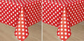 Buy Ruby Red Dots Rectangular Plastic Table Cover for only $4.79 by Unique