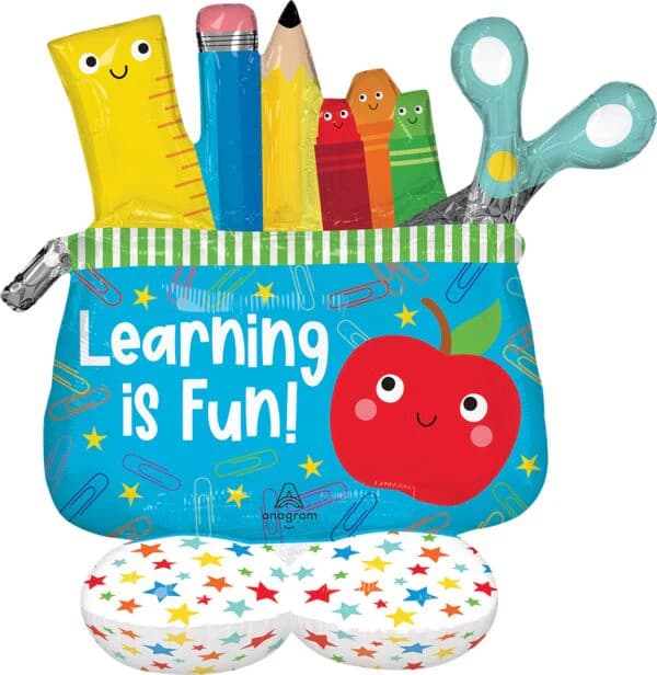 Buy School In Session Pencil Pouch AirLoonz 31" Balloon for only $14.99 by Anagram