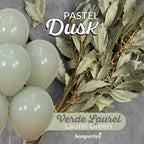 Buy Sempertex 11"  Pastel Dusk Lauren Green Latex Balloons (100 count) for only $24.99 by Sempertex Balloons