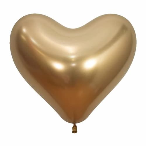 Buy Sempertex 14" Reflex Gold Heart Latex Balloons 50ct for only $39.99 by Sempertex Balloons