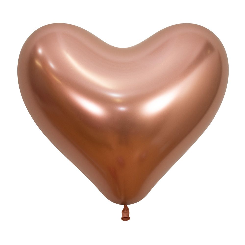 Buy Sempertex 14" Reflex Rose Gold Heart Latex Balloons 50ct for only $31.49 bySempertex Balloons