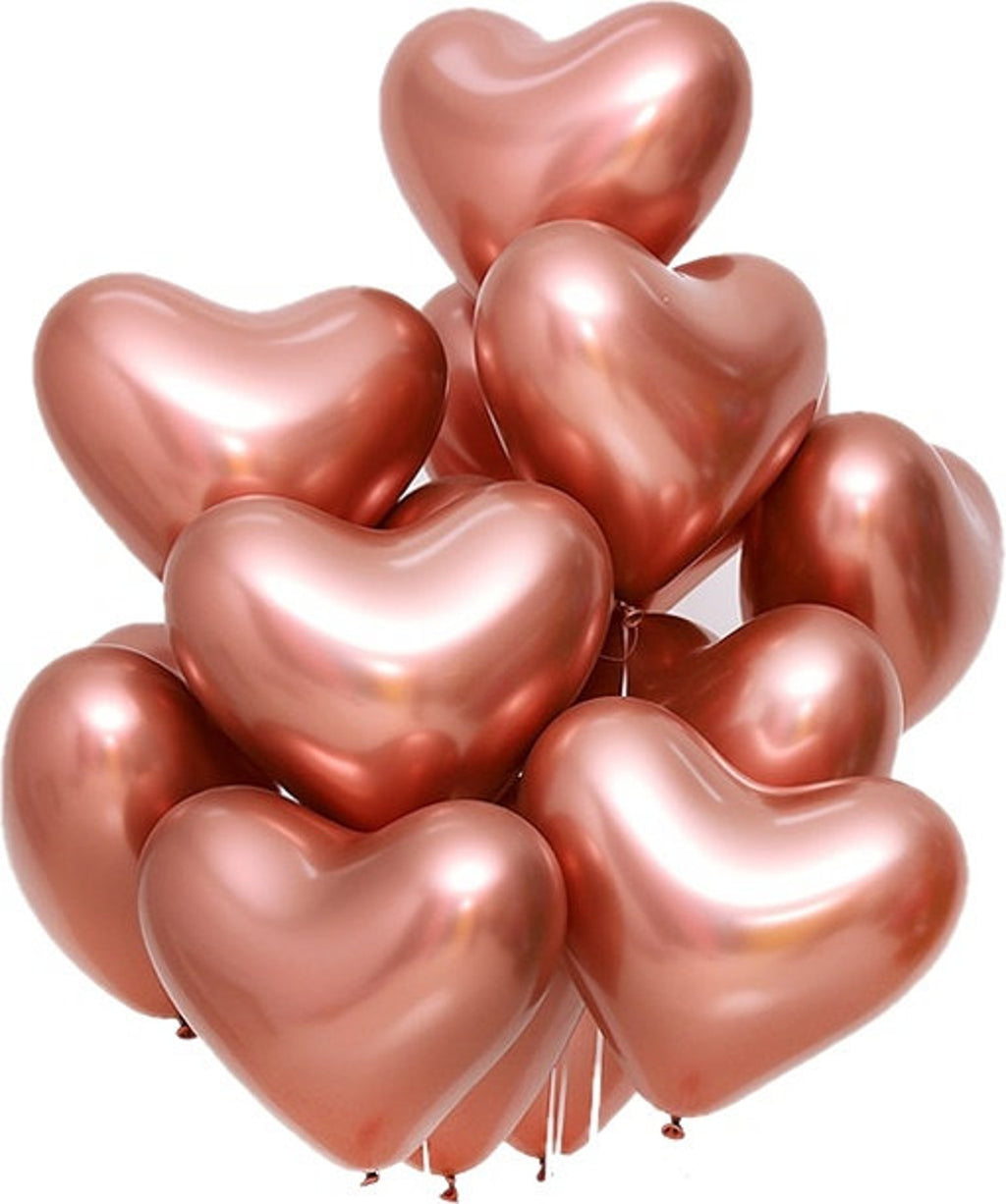 Buy Sempertex 14" Reflex Rose Gold Heart Latex Balloons 50ct for only $31.49 bySempertex Balloons