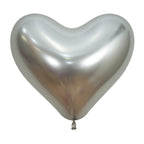 Buy Sempertex 14" Reflex Silver Heart Latex Balloons (50 count) for only $31.49 bySempertex Balloons