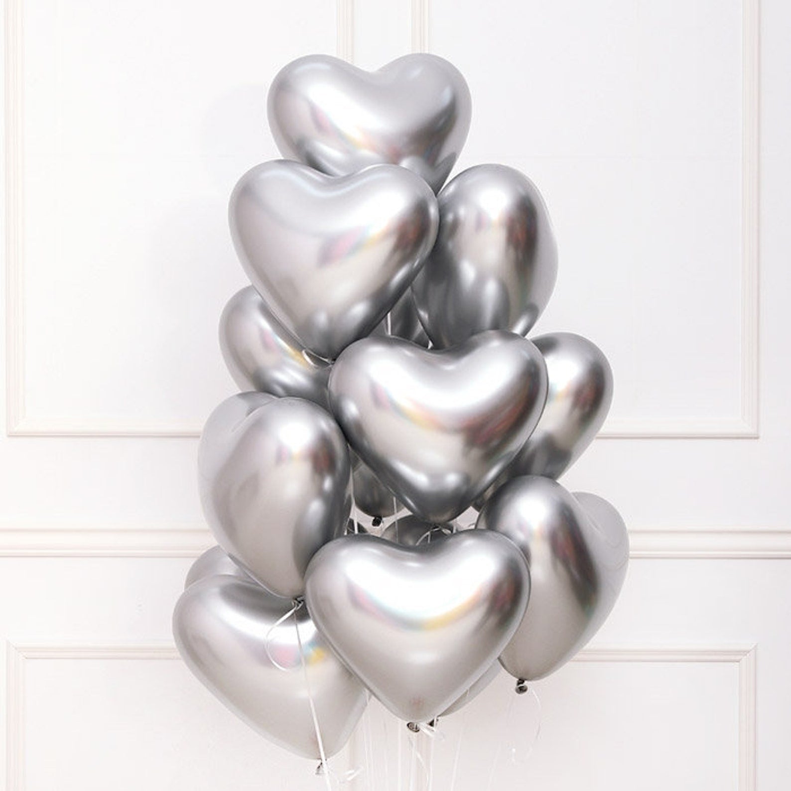 Buy Sempertex 14" Reflex Silver Heart Latex Balloons (50 count) for only $31.49 bySempertex Balloons