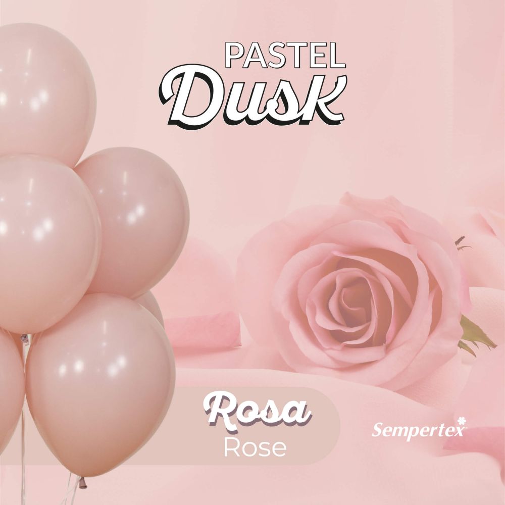 Buy Sempertex 260B Pastel Dusk Rose Latex Balloons (50 count) for only $7.99 by Sempertex Balloons