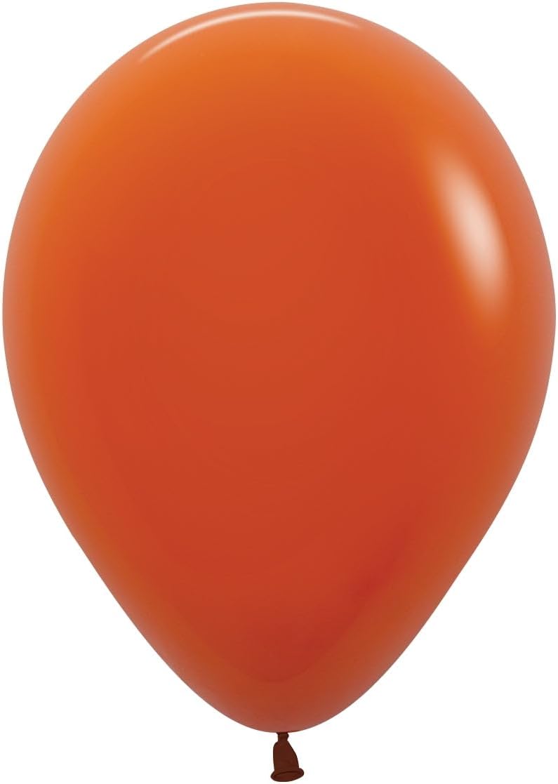Buy Sempertex 5" Deluxe Sunset Orange Latex Balloons (50 count) for only $5.99 by Sempertex Balloons