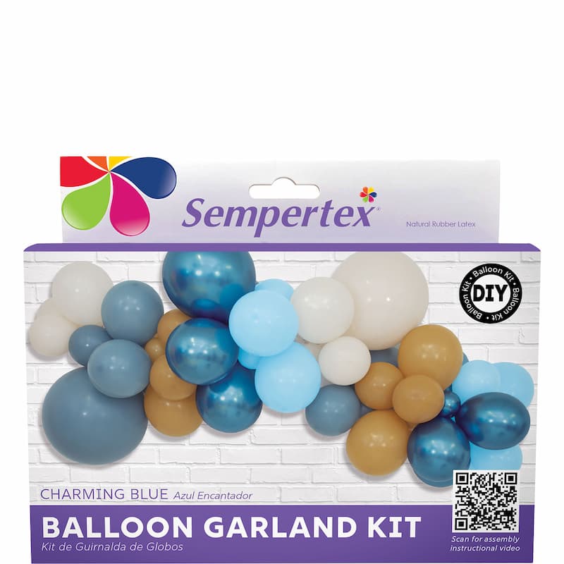 Buy Sempertex Balloon Garland Kit - Charming Blue  for only $19.99 by Sempertex Balloons