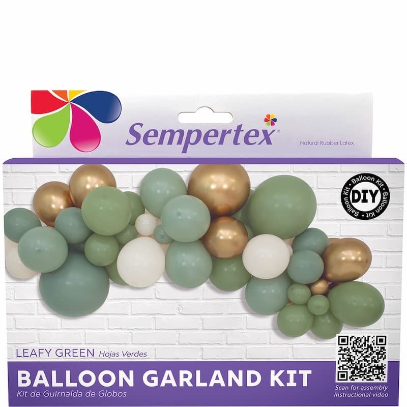 Buy Sempertex Balloon Garland Kit - Leafy Green for only $19.99 by Sempertex Balloons