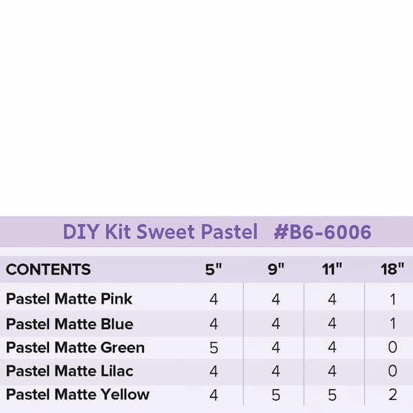 Buy Sempertex Balloon Garland Kit - Sweet Pastel for only $19.99 by Sempertex Balloons