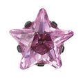 Buy Sensitive Puff Pad Fashion - 5mm - Pink Star Prong-Set Cubic Zirconia - Stainless Steel for only $14.99 by Studex