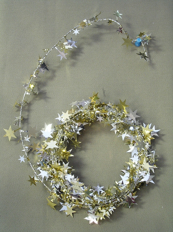 Buy Silver & Gold Star 12' Wire Garland for only $3.99 by[product_brand]
