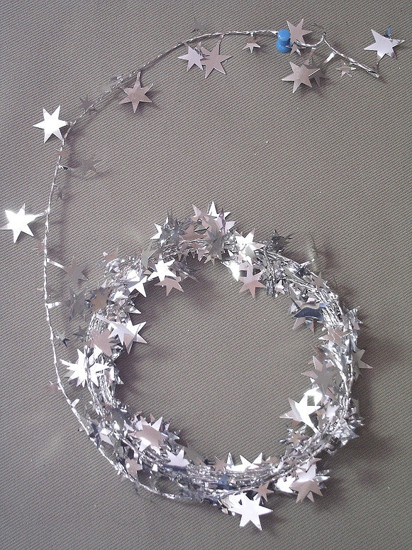 Buy Silver Star 18' Wire Garland for only $3.99 by Forum