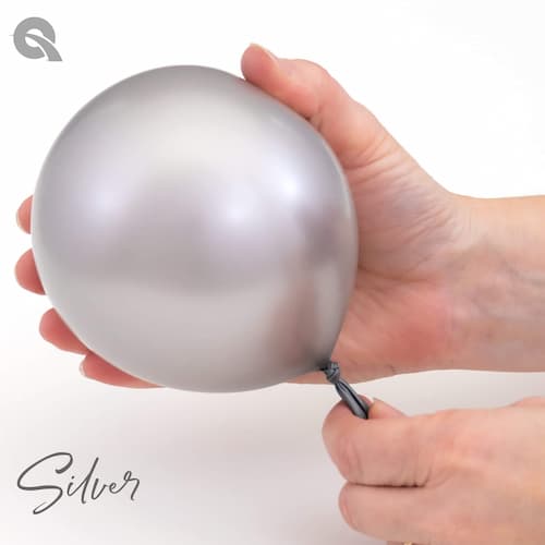 Buy Qualatex Metallic Silver 160Q Latex Balloons (100 count) for only $18.99 byQualatex Balloons