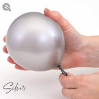 Buy Qualatex Metallic Silver 350Q Latex Balloons (100 count) for only $24.99 byQualatex Balloons