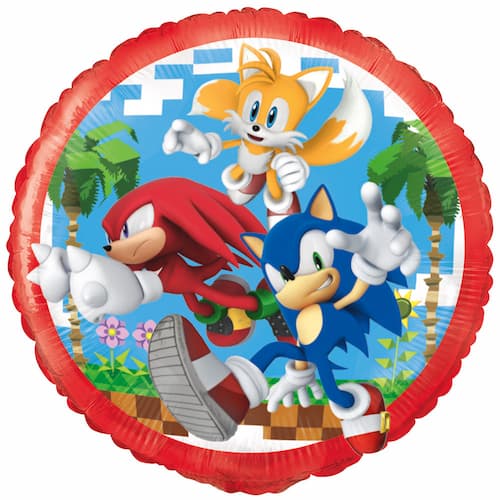 Buy Sonic the Hedgehog 2™ Sonic, Knuckles, Tails, Shadow 18" Mylar Balloon for only $4.59 by Unique