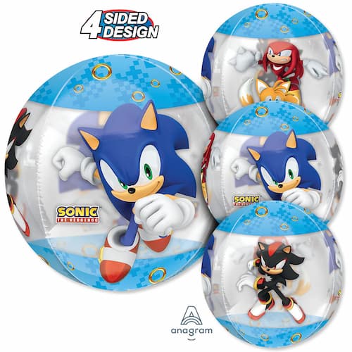 Buy Sonic the Hedgehog Clear 16" Orbz Balloon (1 count) for only $6.99 by Anagram