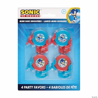Buy Sonic the Hedgehog Disc Launcher Favors (4 count) for only $3.45 by Unique