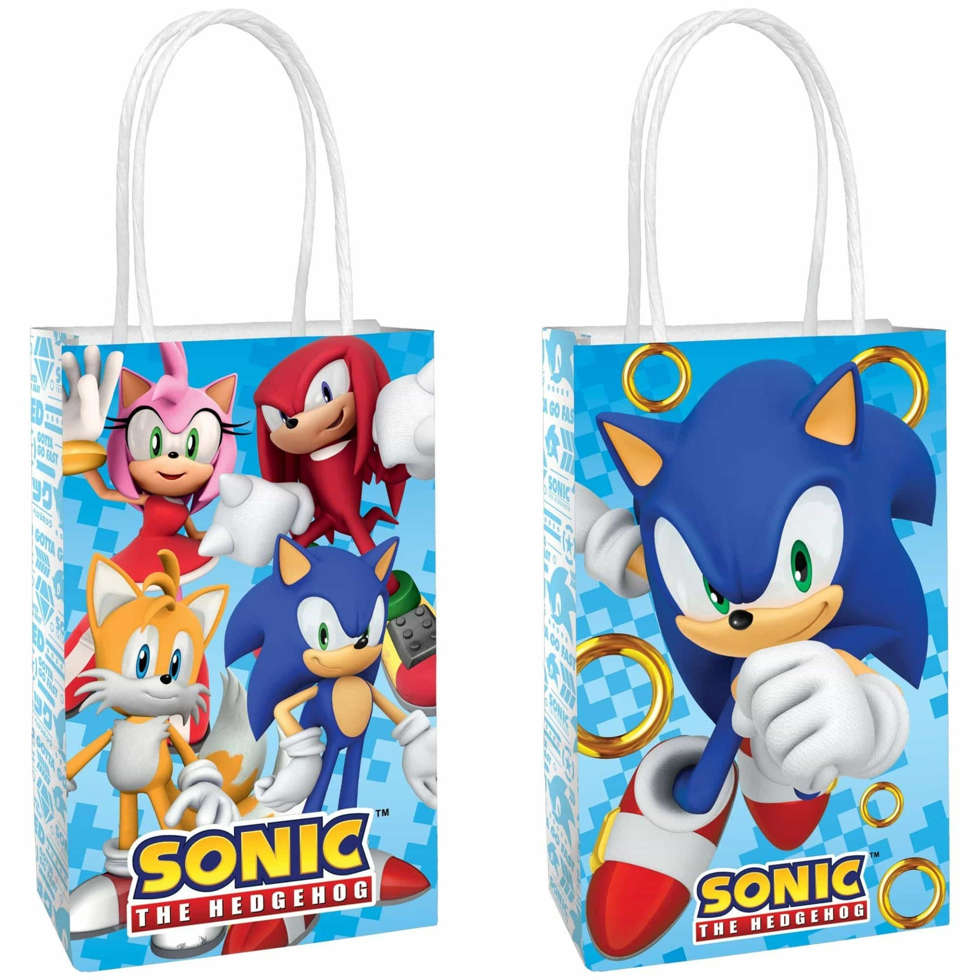 Buy Sonic the Hedgehog  Kraft Paper Bags (8 count) for only $14.99 by Amscan